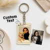 Personalized Cartoon Figure Keychain Custom Wedding Anniversary Birthday Festival Gift
