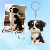 Personalized Acrylic Cartoon Keychain Custom Figure Keychain Photo Bag Charm Unique Keepsake Gift For Girlfriend Anniversary Birthday Gift