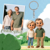 Personalized Acrylic Cartoon Keychain Custom Figure Keychain Photo Bag Charm Unique Keepsake Gift For Girlfriend Anniversary Birthday Gift