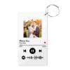 Custom Keychain Spotify Code Music Plaque Keychain (2.1in x 3.4in) For Lover - photowatch
