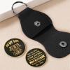 To My Son Watching You Be A Dad Monogram Initial - Personalized Custom Pocket Hug - SON136_HTOK
