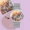 Custom Photo Watch Engraved Alloy Bracelet Gift for Friends
