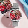 Custom Photo Watch Engraved Alloy Bracelet -Best Iadies Christmas Present