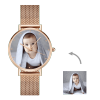 Custom Photo Watch Engraved Alloy Bracelet - photowatch