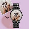 Custom Photo Watch Engraved Alloy Bracelet for Pet