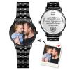 To My Dad Watch Custom Photo Watch Personalized Mens Photo Watch Gifts For Dad