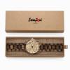 Men's Engraved Wooden Photo Watch Wooden Strap 45mm - photowatch