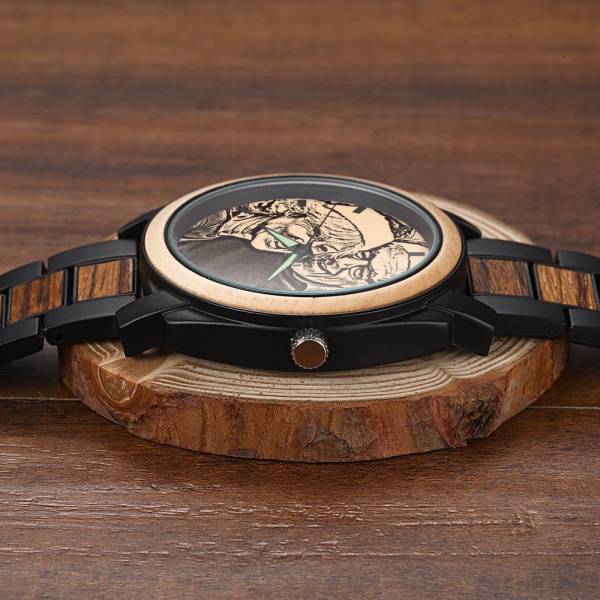 Gifts For Dad Personalized Photo Watch Engraved Watch Father's Day Gifts