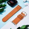 Custom Engraved Watch Leather Band Multiple Colour-Black