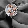 Custom Photo Watch Personalized Collage Photo Watch Gift for Husband Wife Family Friend