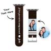Watch Band Custom Photo And Text Silicone Watch Band Perfect Gift For Anniversary