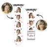 Mother‘s Day Gifts Watch Band Custom Photo Silicone Watch Band