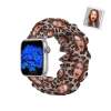 Custom Scrunchies Watch Band with You Face Leopard Print Watch Bands Gifts for Her