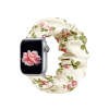 Big Red Flower Watch Band Scrunchies Elastic Watch Bands for Mom