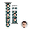 Personalized Watch Band Custom Face Hawaiian Style Watch Band Gift