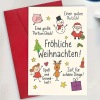 Christmas Wishes Card Merry Christmas Greeting Card