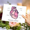 You're On My Heart Valentine's Day Gift Card