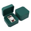 Octagonal PU Watch Box-Green