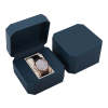 Octagonal PU Watch Box-Dark Blue