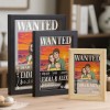 Personalized Anime Wanted Couple Portrait Led Light Frame - Photowatch