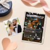 Custom Anime Couples Magic Card Personalized Photo Magic Anime Card Anniversary Gift for Couples - Photowatch