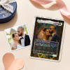 Custom Anime Couples Magic Card Valentines Gifts Personalized Photo Magic Anime Card Anniversary Gift for Couples