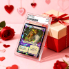 Custom Magic Card Fantasy Game Anime Card Valentine's Day Gift for Couple