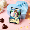 Personalized Anime Magic Card Couple Photo Anime Style Valentine's Day Gift for Couple - Photowatch