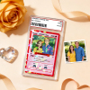 Personalized Valentine’s Day Power Couple Card, Custom Anniversary Card Couple Photo Anime Style, Best Valentine's Day Gift for Lover