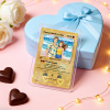 Personalized Valentine’s Day Power Couple Card, Custom Anniversary Card Couple Photo Anime Style, Best Valentine's Day Gift for Lover