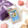 Personalized Valentine’s Day Power Couple Card, Custom Anniversary Card Couple Photo Anime Style, Best Valentine's Day Gift for Lover