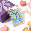 Personalized Valentine’s Day Power Couple Card, Custom Anniversary Card Couple Photo Anime Style, Best Valentine's Day Gift for Lover