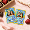 Personalized Valentine’s Day Power Couple Card, Custom Anniversary Card Couple Photo Anime Style, Best Valentine's Day Gift for Lover