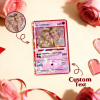 Personalized Valentine’s Day Power Couple Card, Custom Anniversary Card Couple Photo Anime Style, Best Valentine's Day Gift for Lover