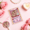 Personalized Valentine’s Day Power Couple Card, Custom Anniversary Card Couple Photo Anime Style, Best Valentine's Day Gift for Lover