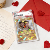 Personalized Valentine’s Day Power Couple Card, Custom Anniversary Card Couple Photo Anime Style, Best Valentine's Day Gift for Lover