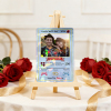 Personalized Valentine’s Day Power Couple Card, Custom Anniversary Card Couple Photo Anime Style, Best Valentine's Day Gift for Lover
