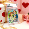 Personalized Valentine’s Day Power Couple Card, Custom Anniversary Card Couple Photo Anime Style, Best Valentine's Day Gift for Lover