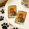 Personalized Pet Anime Art Trading Card, Best Holiday Gift for Pet Lover
