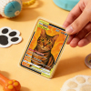Personalized Pet Anime Art Trading Card, Best Holiday Gift for Pet Lover