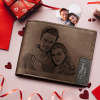 Men's Custom Photo Engraved Wallet Gifts For Him