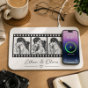 Personalized Film Strip Wireless Charging Pad with Photo, Custom Couple Photo Charger, Anniversary Gift for Couples, Romantic Personalized Wireless Charger
