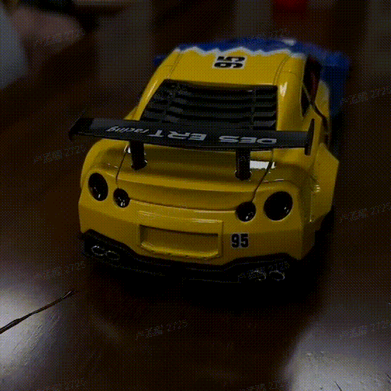 Hypercar Engine Alarm Clock with Realistic Light & Sound Effects Sport Car Décor