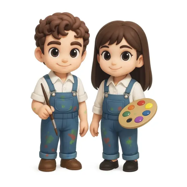 Custom 3D Action Figure From Your Photo Personalized Toy Figure Couple Custom Action Figure Gifts For Wedding