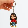 Custom 3D Keychain Figure from Your Photo Personalized Mini Doll Gift Idea