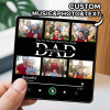 Custom Music Fridge Magnets Custom Music Fridge Magnet Colorful Frame Album Fridge Magnet Can Play Songs Gift for Couple