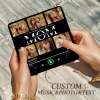 Custom Music Fridge Magnets Custom Music Fridge Magnet Colorful Frame Album Fridge Magnet Can Play Songs Gift for Couple