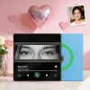 Custom Photo Music Fridge Magnet with Your Lover's Eyes Photos That Can Be Played Song Unique Gift for Her