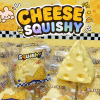 Cheese Block Slow Rebound Squishy Toy Soft Stress Relief Squeeze Fidget Toy Cute Food Sensory Play Gift
