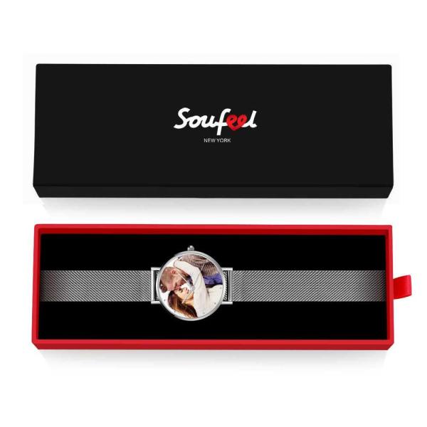 Custom Photo Watch Engraved Alloy Bracelet - photowatch